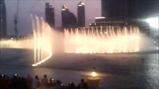 Dancing Fountain Show - Dubai