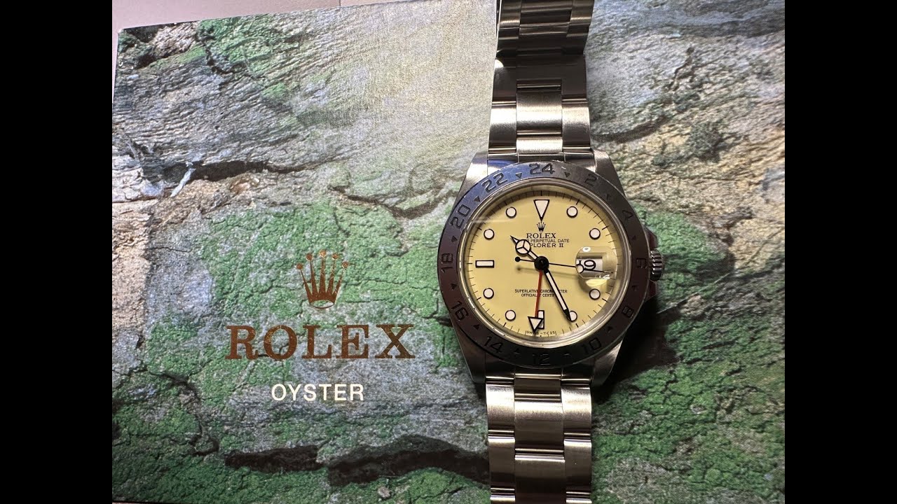 超激レア】ロレックス エクスプローラーII 16570 “ポーセリンダイヤル