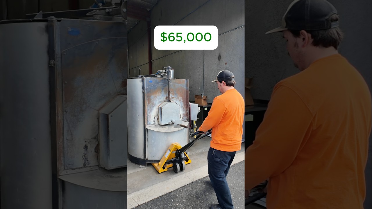 The End of an Era — Our First Furnace 💔 #glassart #glassblowing #diy #glassmaker