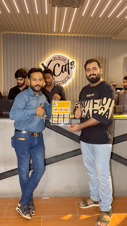 Khanewal X Cafe Par Zabardast Deal #khanewal #food #xcafe #pizza a