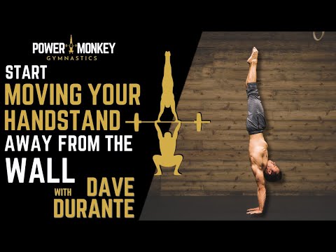 How to Start Moving Your Handstand AWAY FROM THE WALL with These Kick Up Drills