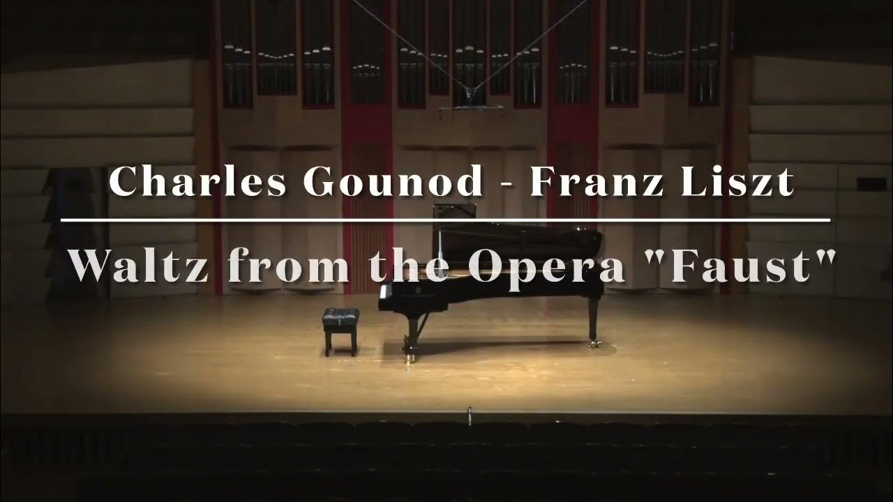Waltz from the opera faust youtube