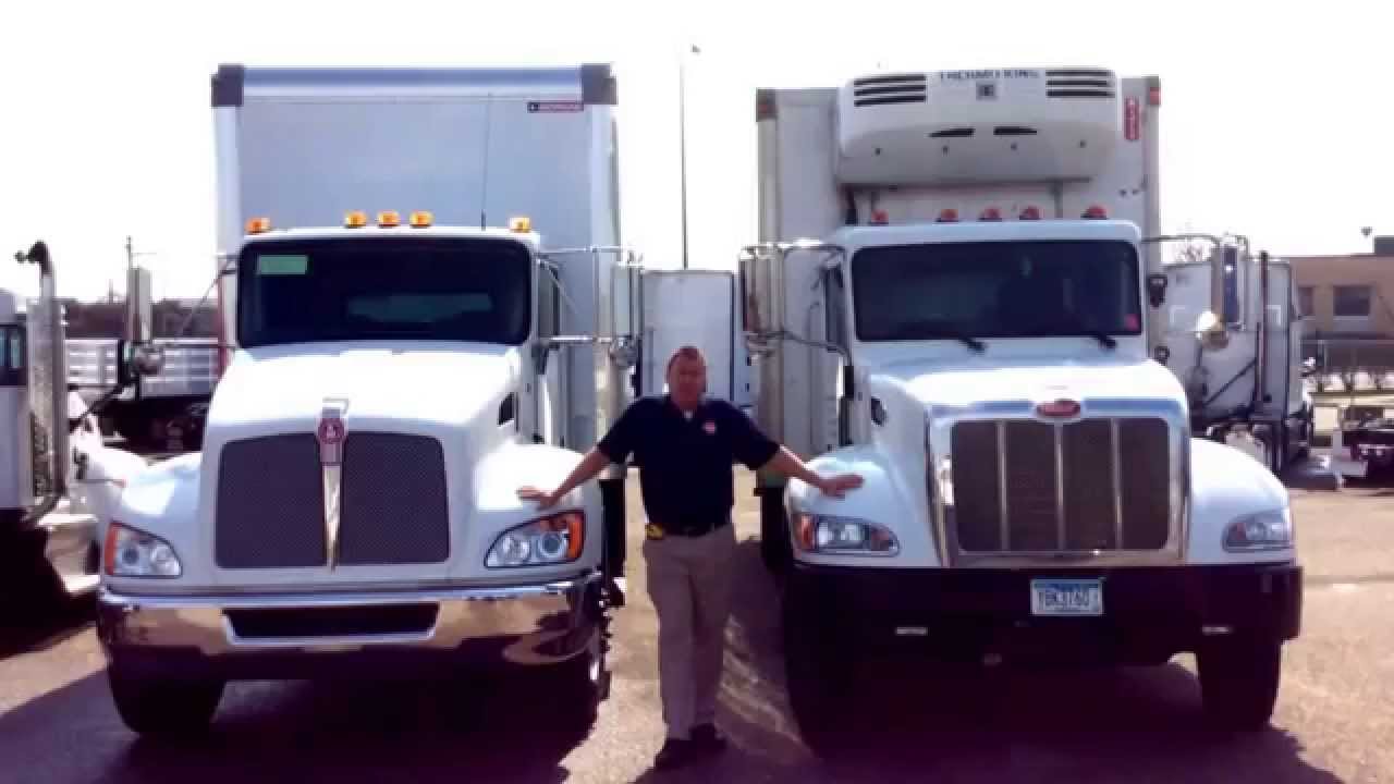 Kenworth T370 Comparison vs. Peterbilt 337 YouTube