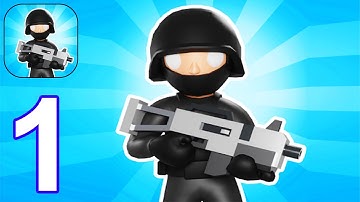 Hero Squad! - Gameplay Part 1 All Levels 1-3 (Android, iOS)