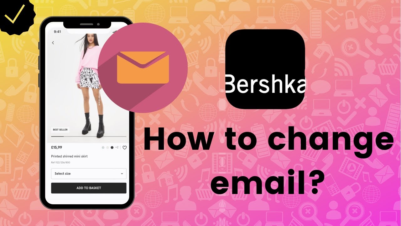 How to change email address in Bershka? - YouTube