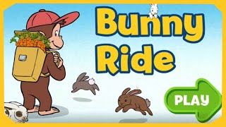 Curious George: Bunny Ride Gameplay (Browser Game)