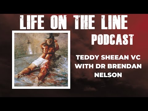 Teddy Sheean VC with Dr Brendan Nelson