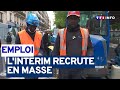 Emploi  linterim recrute en masse