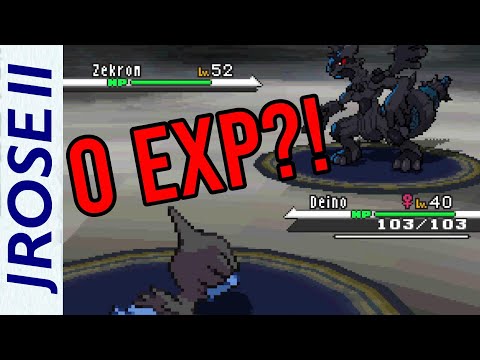 Can you Beat Pokemon Black *WITHOUT EXP*?!