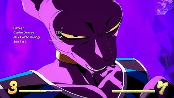 DBFZ Beerus Blockstring mixups tips