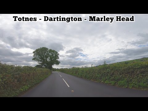 A drive with us production 01/08/23  Totnes - Dartington- Marley Head South Devon real time UK GoPro