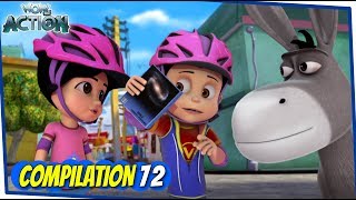 Vir The Robot Boy | Animated Series For Kids | Compilation 72 | WowKidz Action