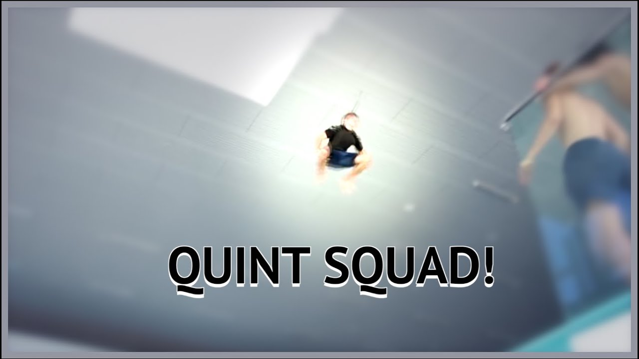 EXTREME TRAMPOLINE TRICKS!! (QUINT SQUAD)
