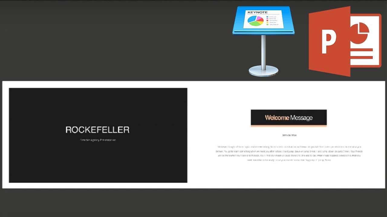 how to convert keynote presentation into powerpoint