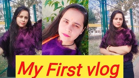 ☺️My First vlog || Mera phla video || Official kushwaha soni ||