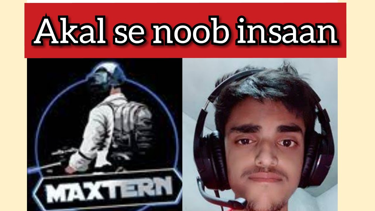 MAXTERN vs Shabbir gaming controversy - maxtern kuch to maturity dikha ...