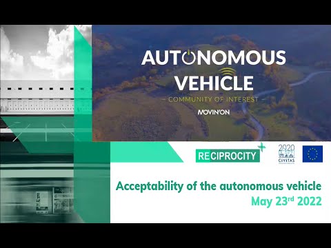 [Reciprocity]  Webinar Autonomous driving & acceptability : an impossible story?