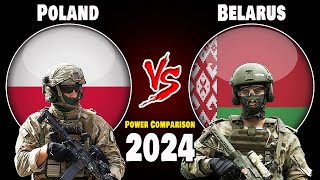 Poland vs Belarus Military Power Comparison 2024 | Belarus vs Poland Military Power 2024