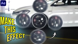 Rotating Cloned Wheels EASY in After Effects