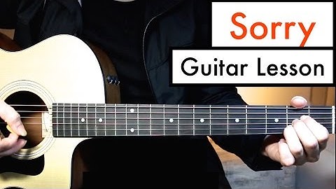 Sorry Guitar version - Guitar performance video thumbnail