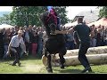 Concurs cu cai de tractiune, Horodnic de Sus, Bucovina - 6 mai 2018