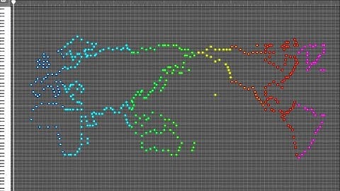 【感動】ディズニーが本気を出したようです 【MIDIアート/ MIDI Art】世界地図 Disney Musical World Map