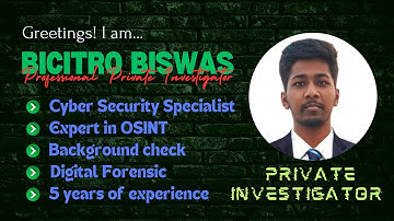Private Investigator OSINT Detective and Background Check