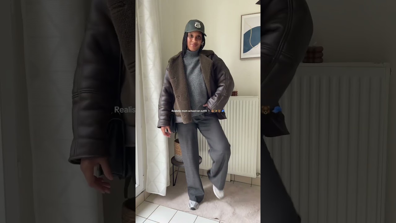 Realistic mom outfit 🏃🏽‍♀️💪🏾🧢🐻✨👦🏽 