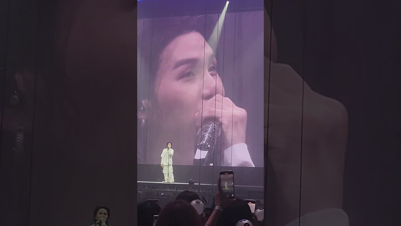 4th MENT - BTS Suga Agust D: D-DAY Tour in Seoul 06/24/23 (View from VIP STANDING) | trina.ph