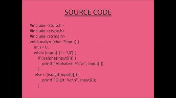 Lexical Analyser - 2