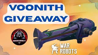 🔴War Robots Voonith Giveaway Live Stream Sub Goal 56710 #warrobots #wr #gaming #shortslive