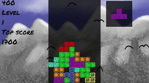 Tetris - test of SDL2 + libSDL2pp libraries