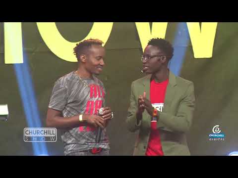 Alex Katombi performs for Hon. Charity Ngilu