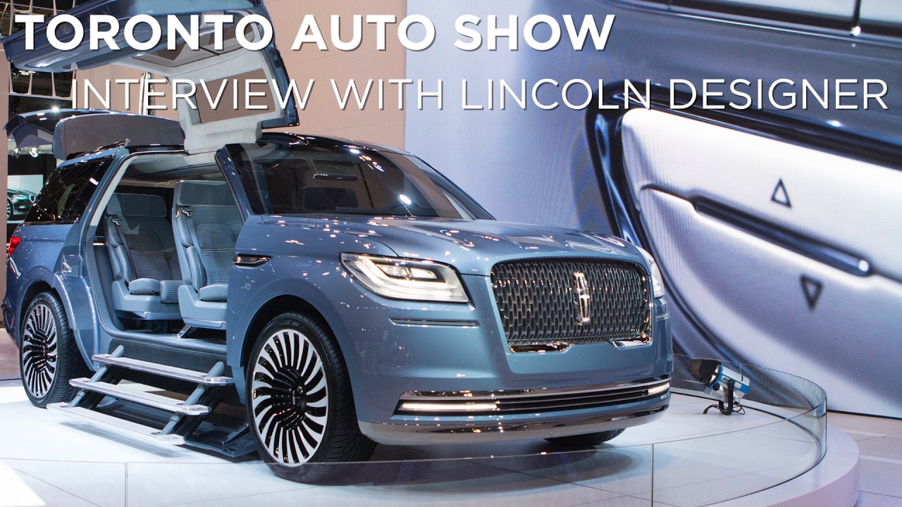 Toronto Auto Show Interview with Lincoln Designer Driving.ca YouTube