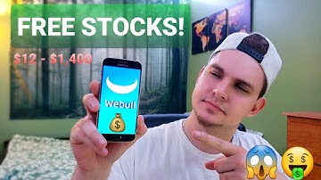 Webull Free Stocks | Opening Referral Stocks With Links to Get Yours!