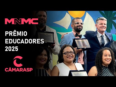 MN MC no "Prêmio Educadores 2025" da TV CÂMARA 🎬 Homenagem aos professores