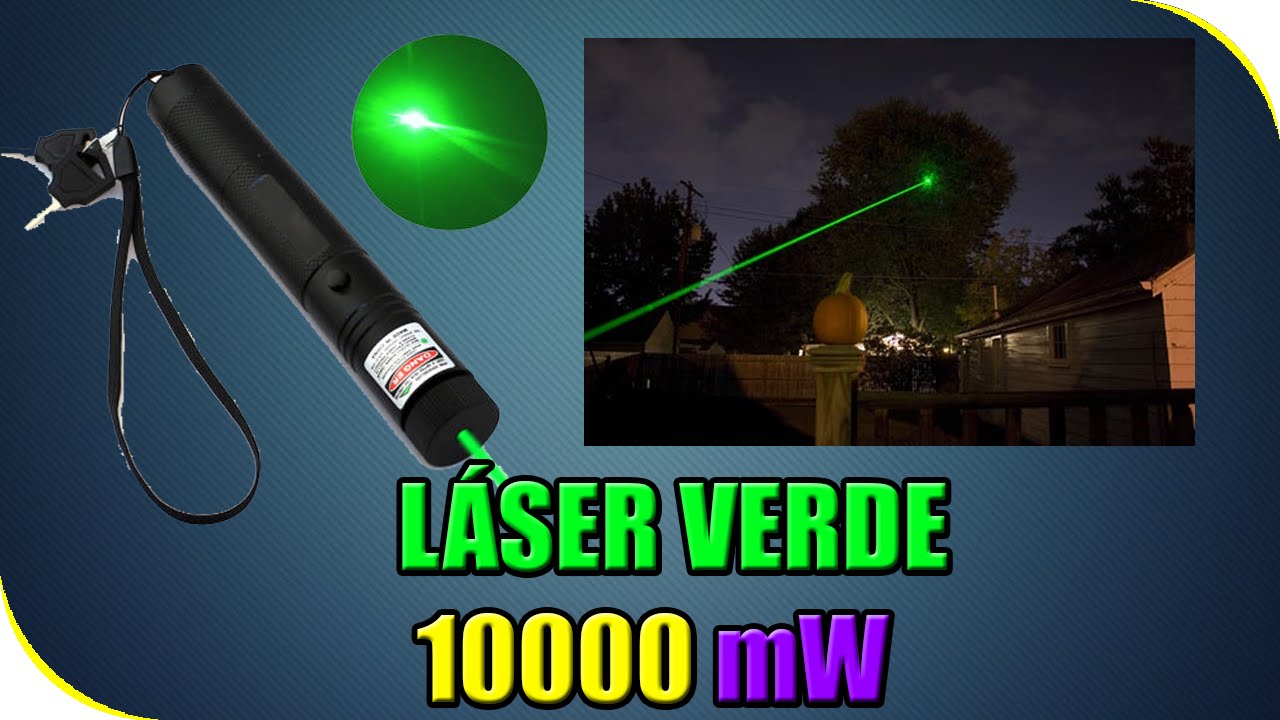 El PELIGRO del LASER VERDE ⚡‼ 