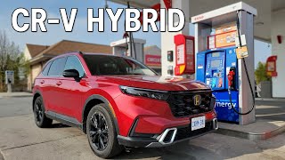 2023 Honda CR-V Hybrid - Fuel Economy MPG Review + Fill Up Costs