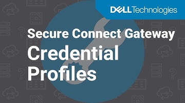 Create and manage account credentials and credential profiles in Secure Connect Gateway