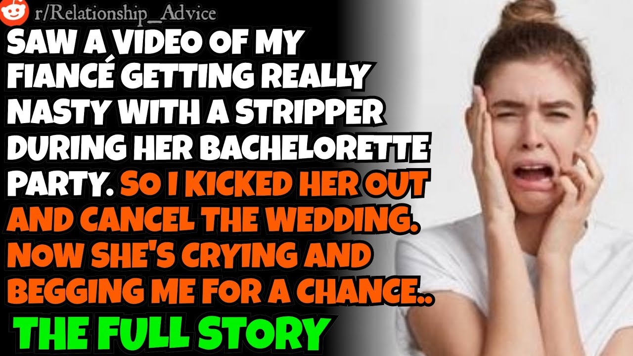 Saw my Fiancé getting nasty with a stripper at her bachelorette party