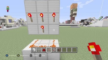 Minecraft - How to Build a 3x3 9 Lever Combo Lock - Redstone Tutorial