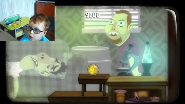 Прохождение игры Суровый Лизун Глазастик (Mutant Blobs Attack)