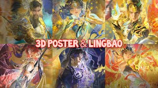 3D Poster Lingbao Lunar New Year 2026 Honor Of Kings