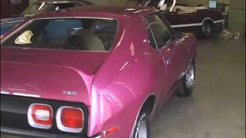 1974 AMC JAVELIN AMX MUSCLE CAR FOR SALE!