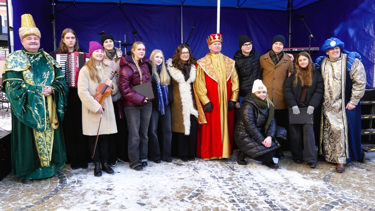 Orszak Trzech Króli - Polkowicki KSM Kolęduje
