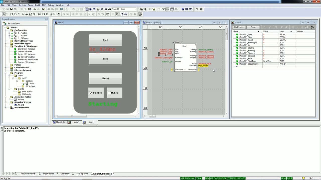 SCADA in UnityPro - YouTube