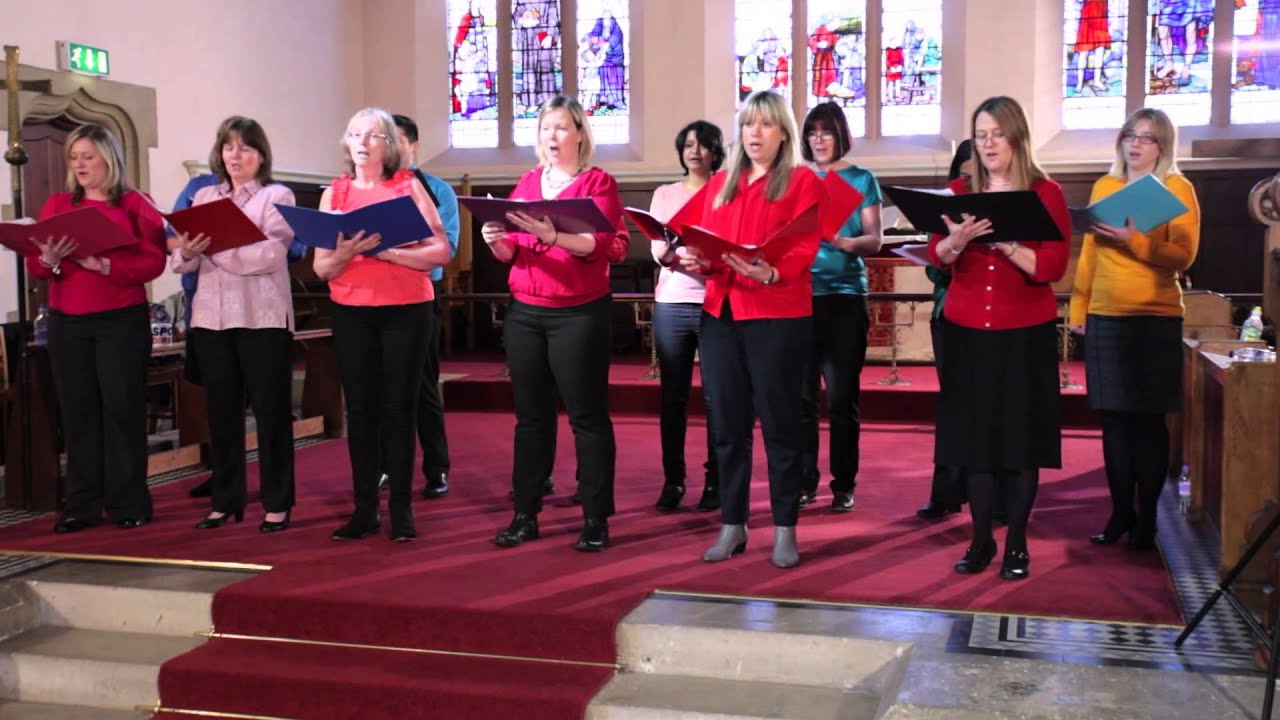 Colour My World - Barnardo's Staff Choir - YouTube