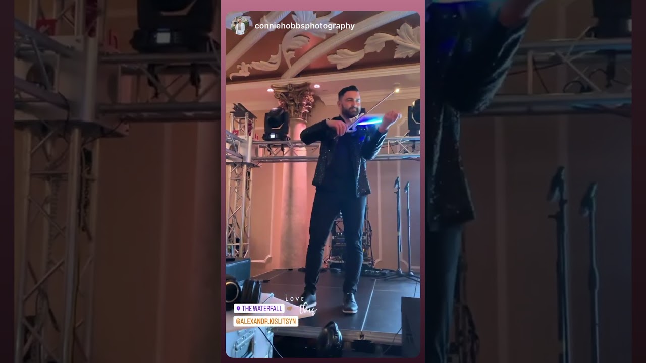 MAGICAL Electric Violin Performance At Private Event Weddings In Philadelphia