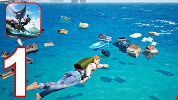 Rise of Arks: Raft Survival - Gameplay Part 1 Chapter 1-3 ( Android,iOS )