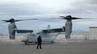 V22 Osprey Startup and Takeoff